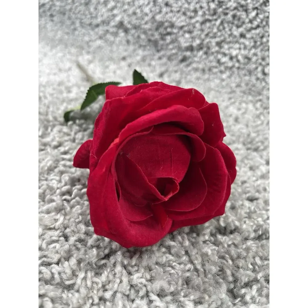 Noble Rose Ring Box Flower Heart Engagement Rose Ring Box Red Special Occasions